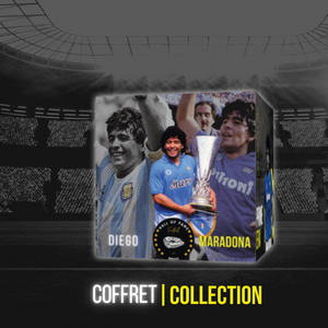 coffret collection, Maradona, buste 3D 